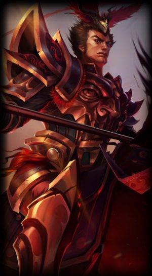 Warring Kingdoms Jarvan IV loading screen for league of legends