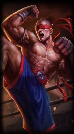 Muay Thai Lee Sin load screen