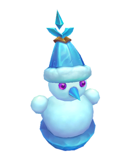 Unassuming Snowman Ward skin for league of legends